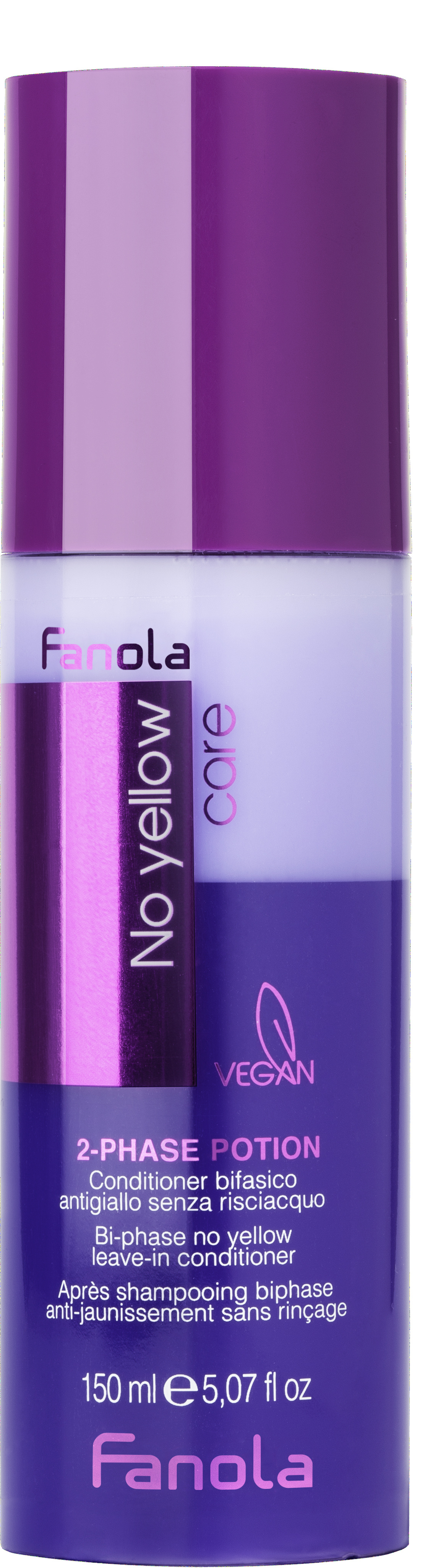 Fanola No Yellow — двофазний зволожуючий спрей, 150 мл